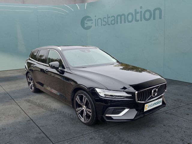 Schwarz Gebraucht 2021 Volvo V60 Inscription Kombi | 46.840 € - Bild 1/2