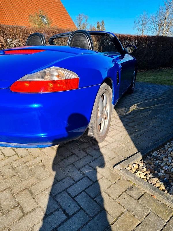 Gebraucht Porsche Boxster 228 PS (167 kW) 2004 Blau Cabrio