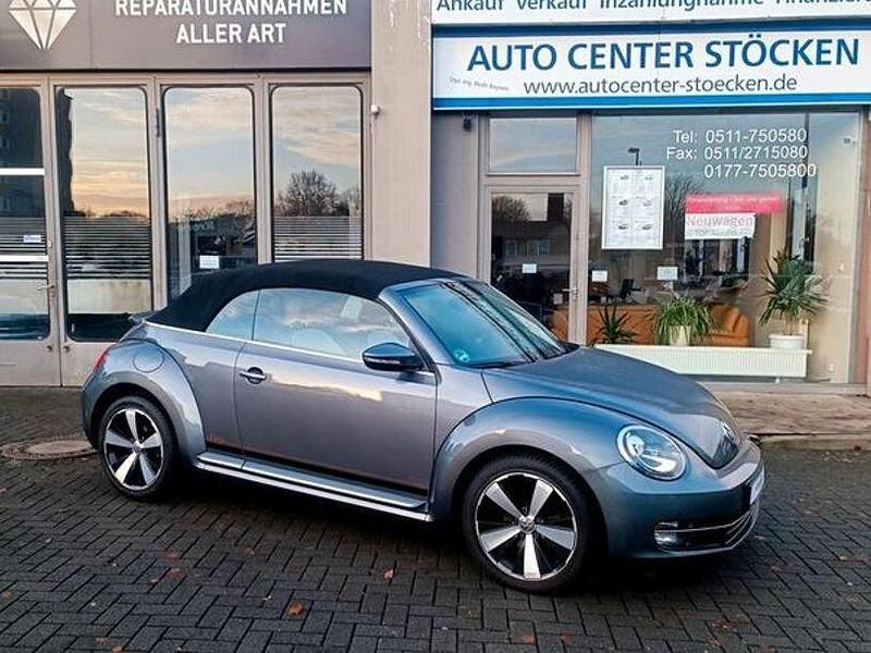 Grau Gebraucht 2015 VW Beetle Design Cabrio | 14.990 € (Fairer Preis) - Bild 1/4
