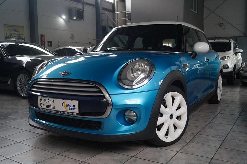 Blau Gebraucht 2015 Mini Cooper Pepper Kleinwagen | 8.990 € - Bild 1/4