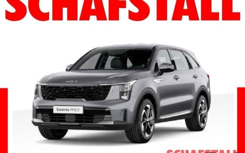 Grau (interstellar grey) Neu 2025 Kia Sorento Platinum SUV | 54.419 € (Superpreis) - Bild 1/4