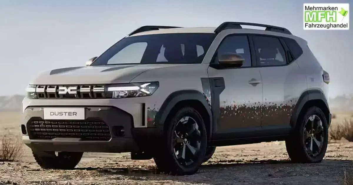 Nowe Dacia Duster 154 KM (113 kW) 2026 Szary SUV