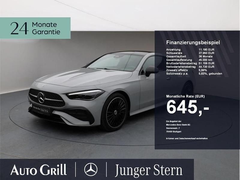 Manufaktur lack manufaktur alpingrau uni Gebraucht 2024 Mercedes 220 AMG Coupé | 54.980 € - Bild 1/4