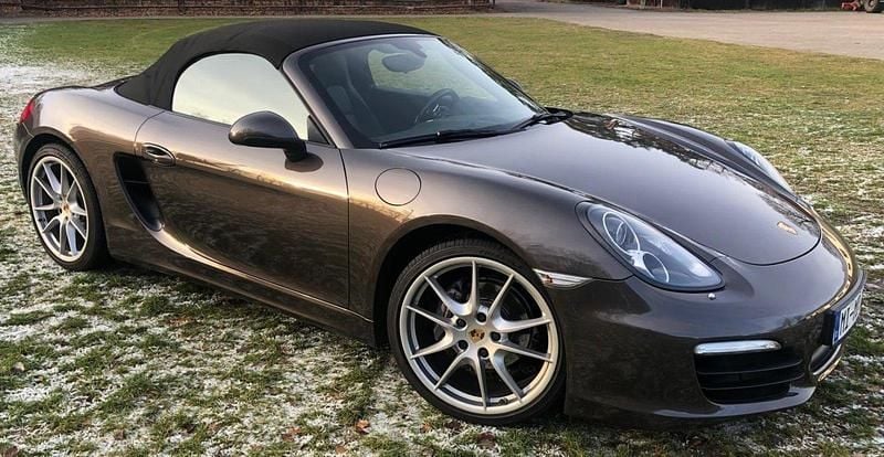 Grau Gebraucht 2014 Porsche Boxster Cabrio | 38.500 € (Superpreis) - Bild 1/4