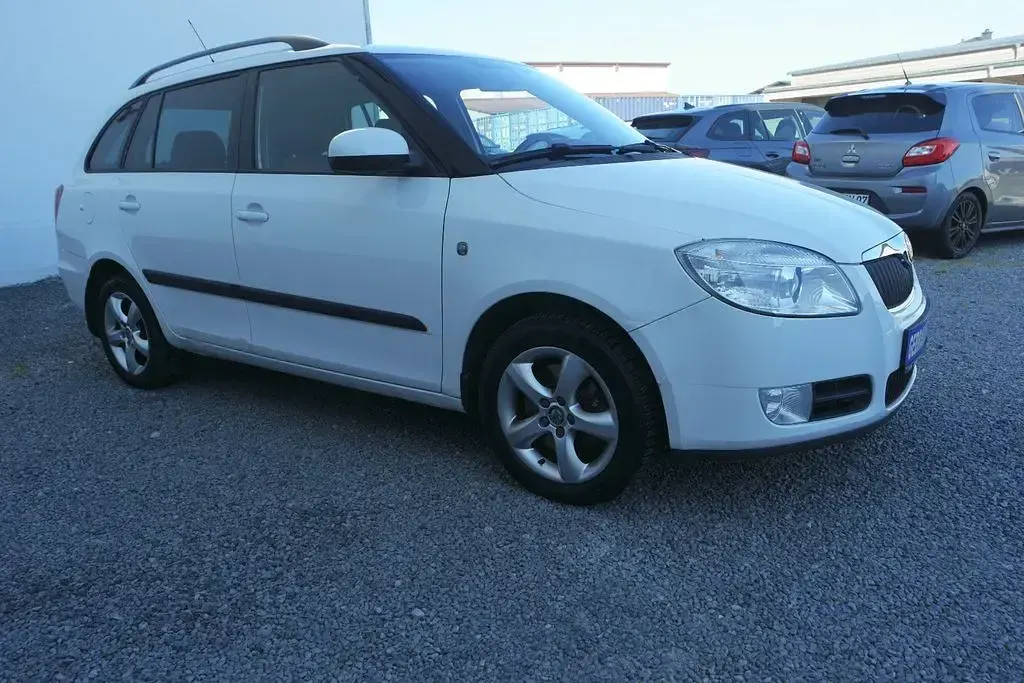 Gebraucht Skoda Fabia Style 105 PS (77 kW) 2009 Weiß Kombi
