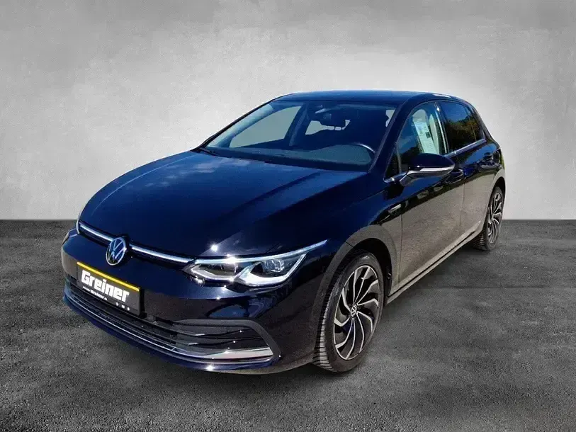 Gebraucht VW Golf VIII Style 131 PS (96 kW) 2022 Deep black (metallic) Limousine