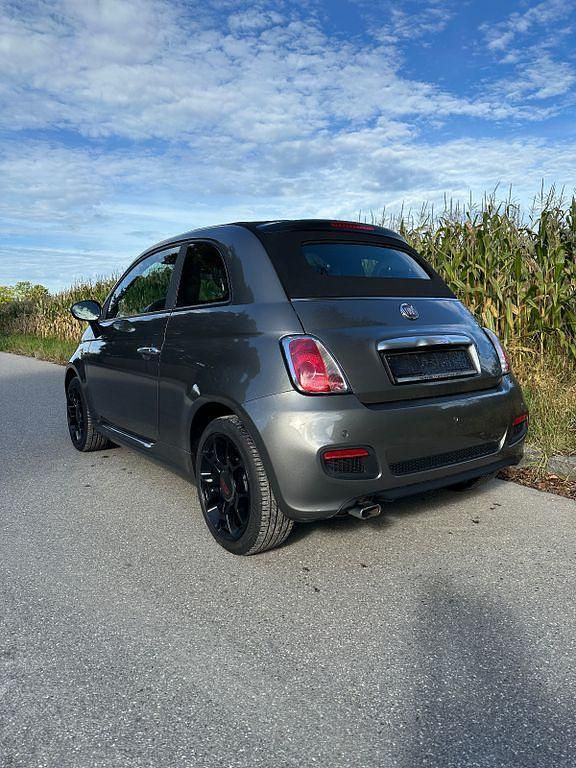 Grau Gebraucht 2015 Fiat 500S Cabrio | 8.900 € (Fairer Preis) - Bild 1/4