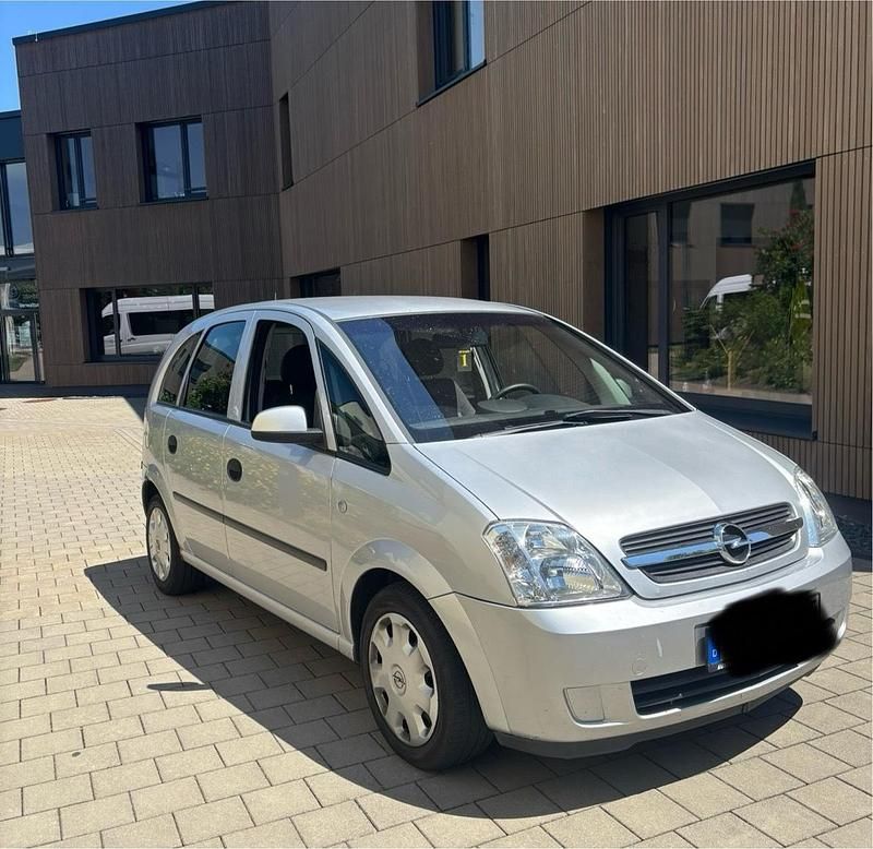 Silber Gebraucht 2004 Opel Meriva Van / Kleinbus | 550 € (Superpreis) - Bild 1/4