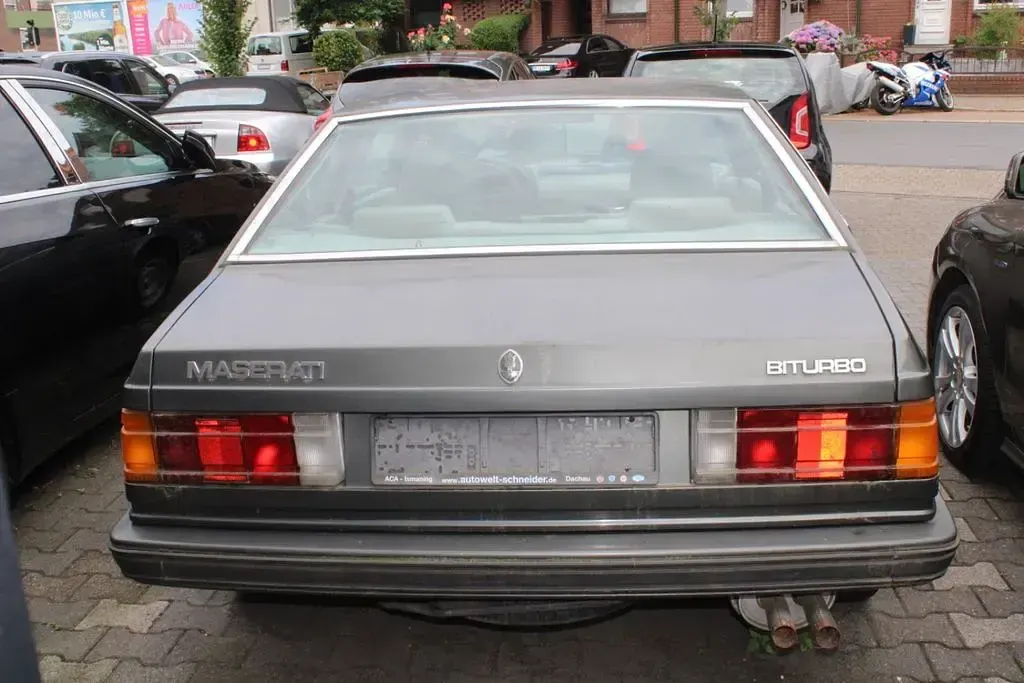 Gebraucht Maserati Biturbo 184 PS (135 kW) 1986 Grau Coupé