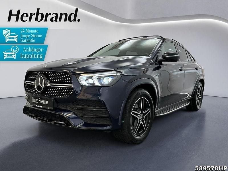 Cavansitblau metallic Gebraucht 2021 Mercedes GLE350e AMG Coupé | 68.990 € (Guter Preis) - Bild 1/4