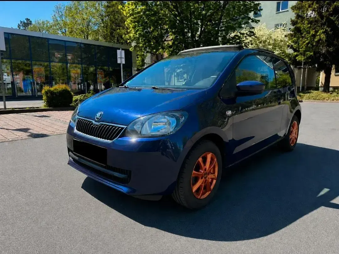 Brugt Skoda Citigo Ambition 75 HK (55 kW) 2015 Blå Hatchback