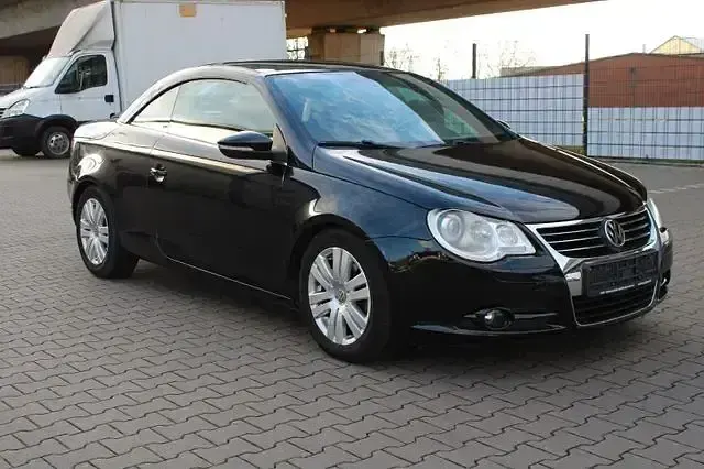 Gebraucht VW Eos Edition 122 PS (89 kW) 2009 Schwarz Cabrio