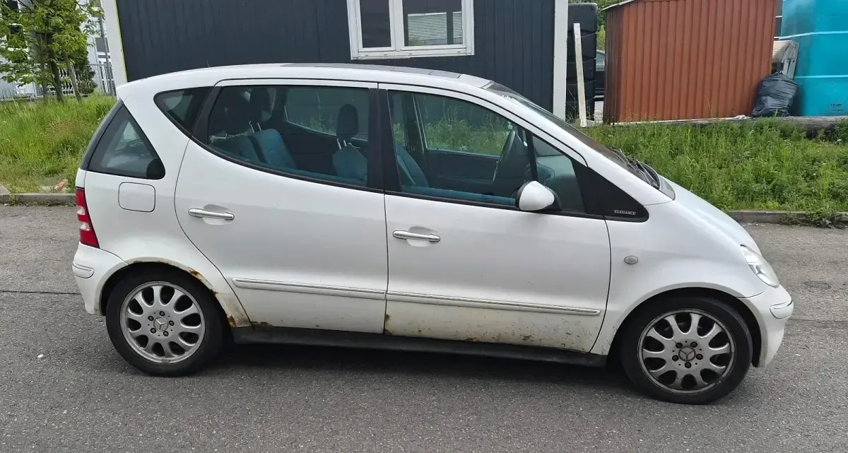 Gebraucht Mercedes A190 2002 Weiß Kleinwagen