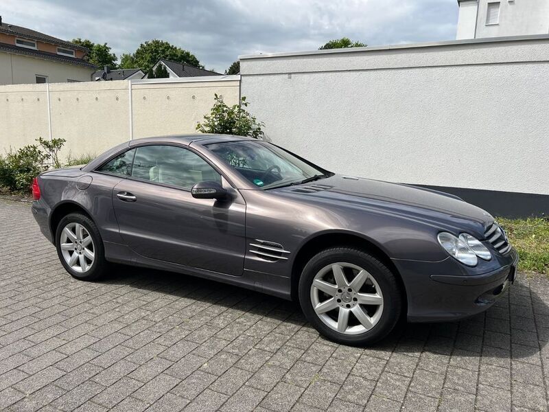 Blau Gebraucht 2002 Mercedes SL500 Cabrio | 21.590 € (Fairer Preis) - Bild 1/4