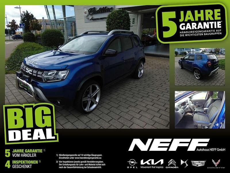Stahlblau Gebraucht 2020 Dacia Duster Celebration SUV | 16.990 € (Fairer Preis) - Bild 1/4