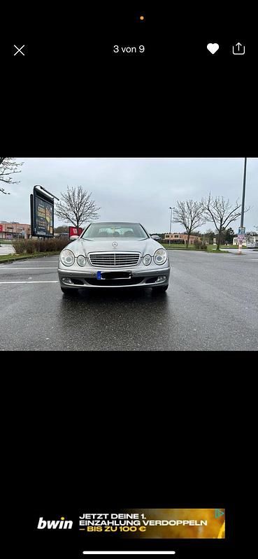 Gebraucht Mercedes E200 122 PS (89 kW) 2004 Silber Limousine