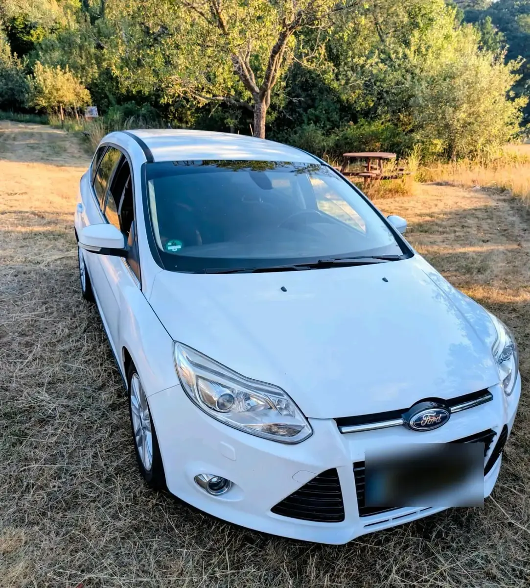 Gebraucht Ford Focus 125 PS (91 kW) 2014 Weiß Kombi