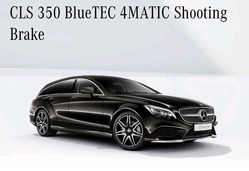 Schwarz Gebraucht 2015 Mercedes CLS350 Shooting Brake Kombi | 19.900 € (Etwas zu teuer) - Bild 1/1