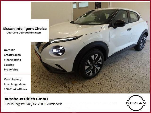 Weiß Gebraucht 2024 Nissan Juke Acenta SUV | 20.890 € (Guter Preis) - Bild 1/4