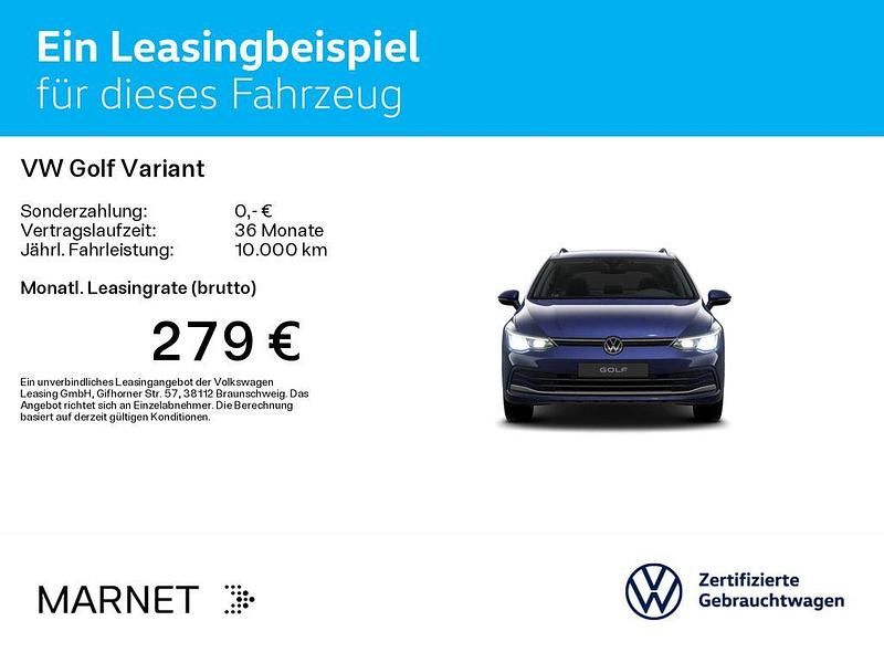 Gebraucht VW Golf VIII IQ Drive 131 PS (96 kW) 2024 Blau Kombi
