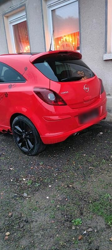 Gebraucht Opel Corsa OPC 90 PS (66 kW) 2009 Rot Kleinwagen
