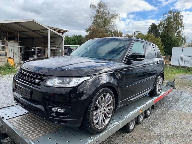 Schwarz Gebraucht 2014 Land Rover Range Rover Sport Autobiography SUV | 9.700 € (Superpreis) - Bild 1/4
