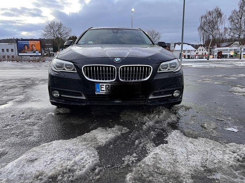 Gebraucht BMW 525 Sport Line 218 PS (160 kW) 2017 Schwarz Kombi