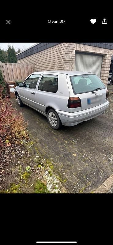 Gebraucht VW Golf III 75 PS (55 kW) 1997 Silber Kleinwagen