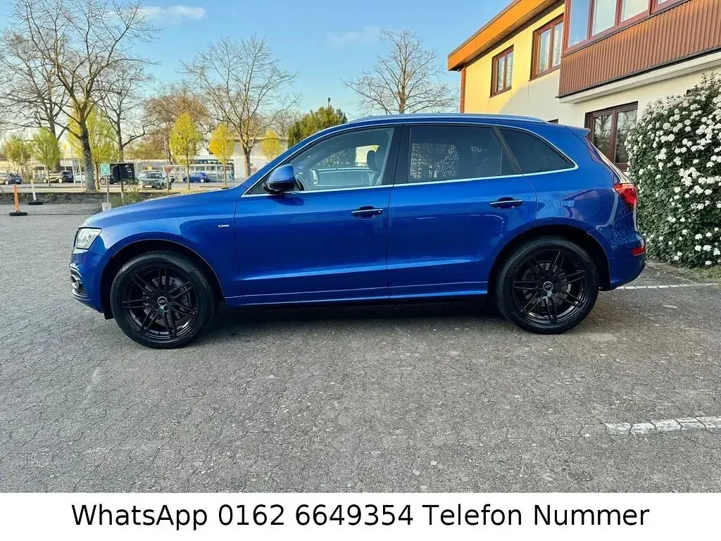 Second-hand Audi Q5 S-Line 258 CP (189 kW) 2016 Albastru SUV