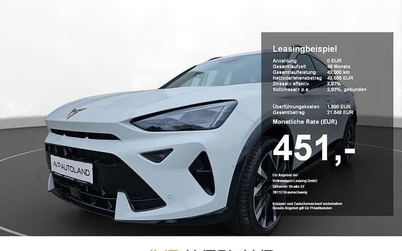 Weiß Gebraucht 2025 Cupra Formentor VZ SUV | 42.685 € (Guter Preis) - Bild 1/4