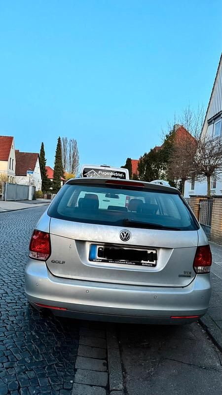 Gebraucht VW Golf VI 2010 Silber Kleinwagen