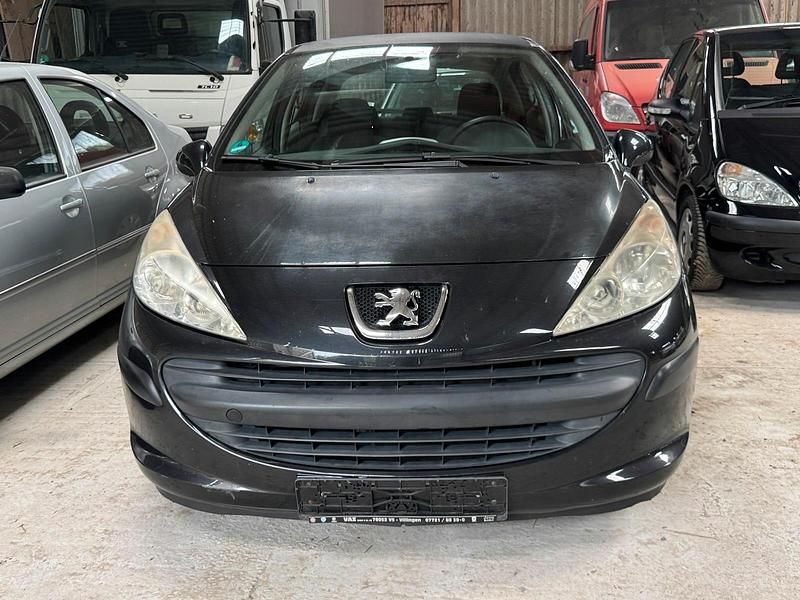 Gebraucht Peugeot 207 89 PS (65 kW) 2007 Schwarz Kleinwagen