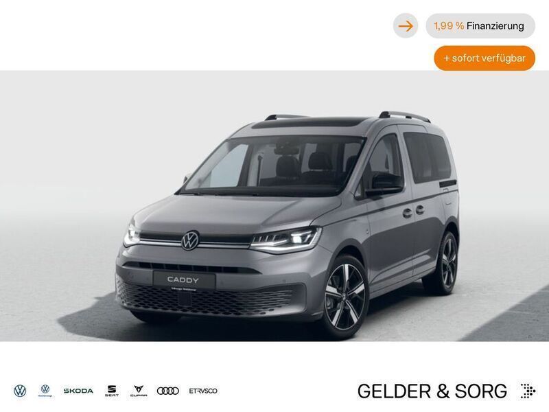 Indiumgrau metallic Neu 2025 VW Caddy Goal Van / Kleinbus | 50.100 € - Bild 1/4