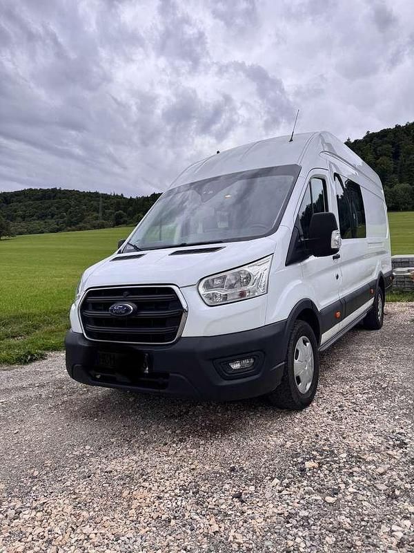 Weiß Gebraucht 2019 Ford Transit Trend Van / Kleinbus | 20.500 € (Teuer) - Bild 1/4