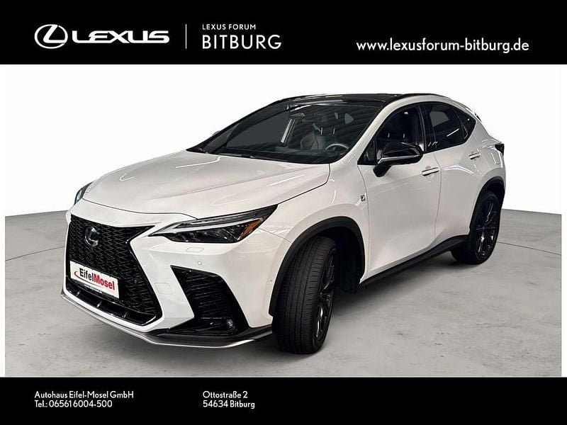 Weiß Gebraucht 2025 Lexus NX350 E-FOUR F-Sport SUV | 67.900 € - Bild 1/4
