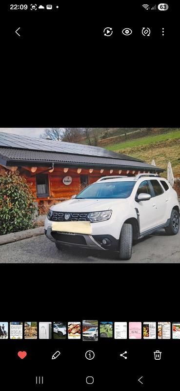 Gebraucht Dacia Duster Prestige 131 PS (96 kW) 2018 Weiß SUV