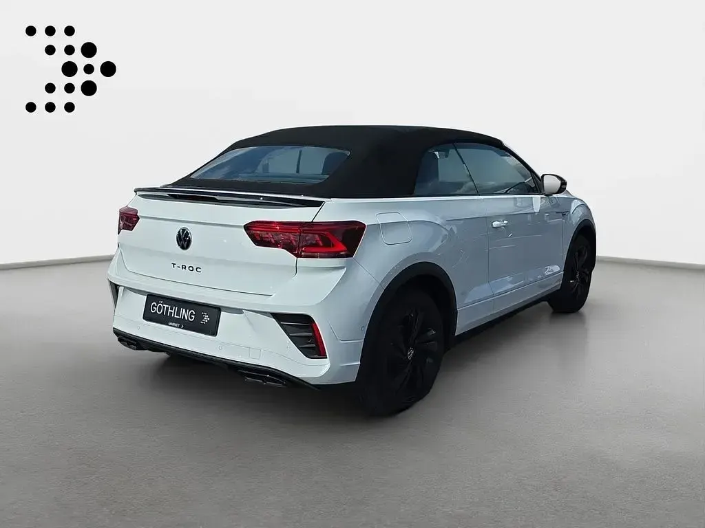 Gebraucht VW T-Roc Cabriolet R-line 150 PS (110 kW) 2026 Weiß Cabrio