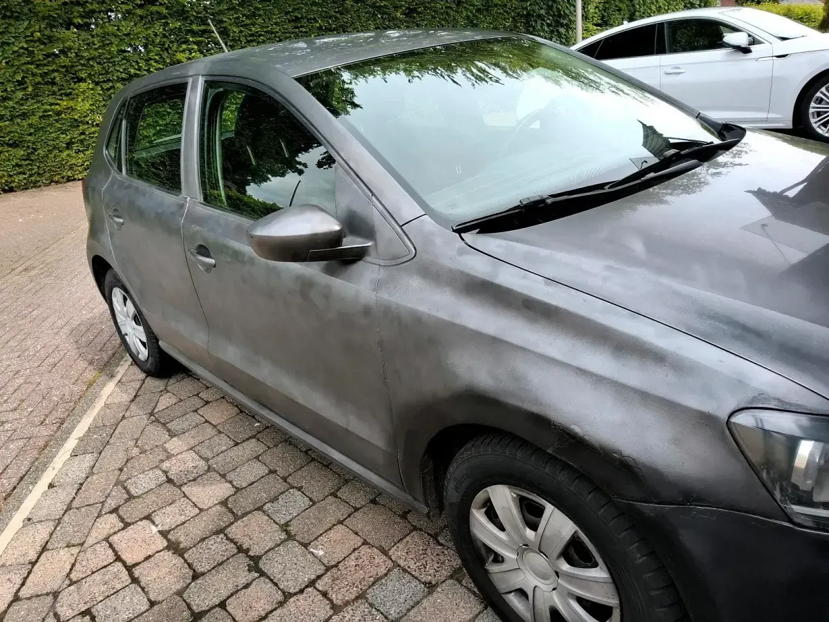 Gebraucht VW Polo Trendline 60 PS (44 kW) 2011 Grau Kleinwagen