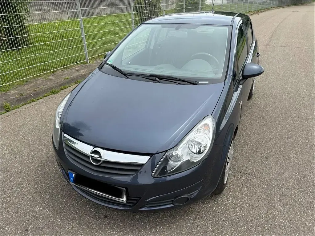 Używany Opel Corsa Edition 87 KM (63 kW) 2010 Niebieski Hatchback