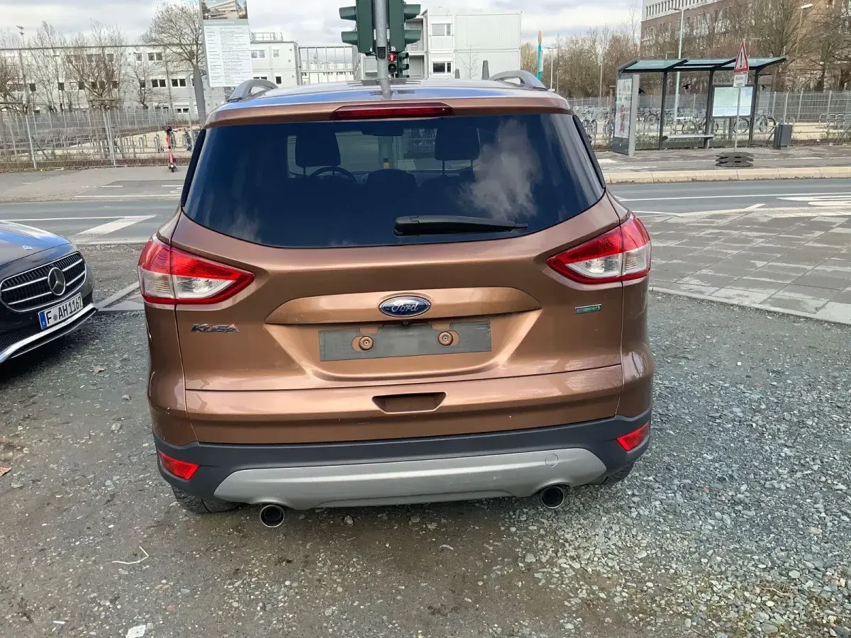 Brugt Ford Kuga Titanium 150 HK (110 kW) 2014 Brun SUV