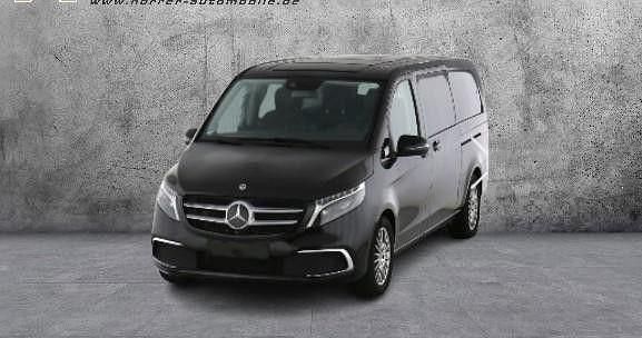 Schwarz Gebraucht 2023 Mercedes V300 Avantgarde Edition Van / Kleinbus | 57.740 € (Superpreis) - Bild 1/4