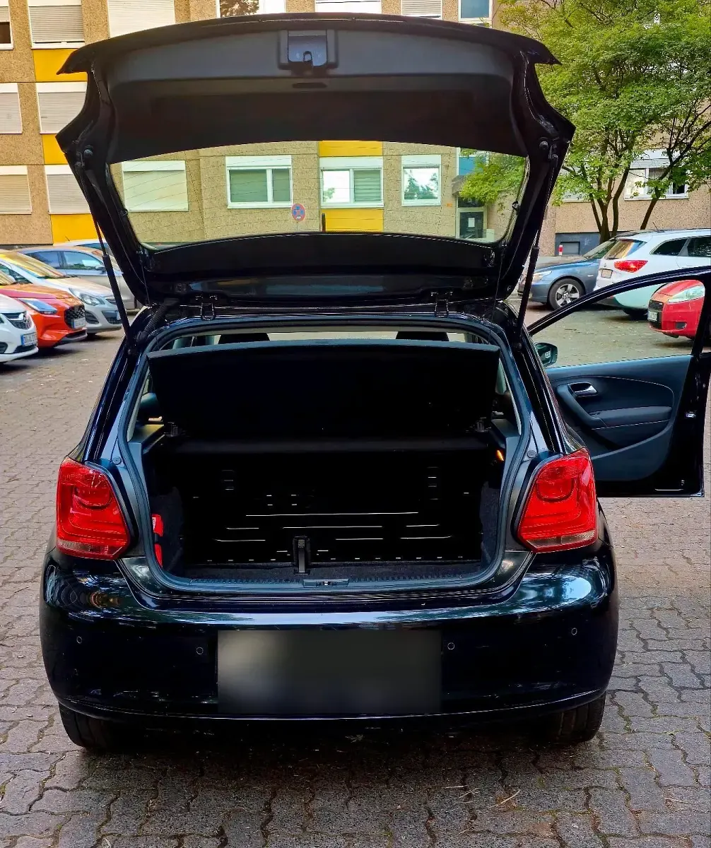 Gebraucht VW Polo 75 PS (55 kW) 2009 Schwarz Kleinwagen