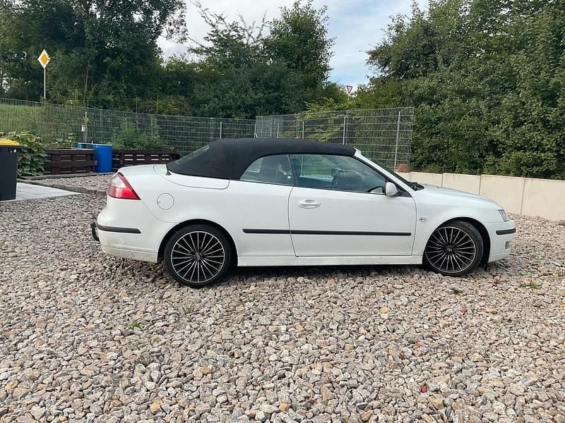 Gebraucht Saab 9-3 Cabriolet 150 PS (110 kW) 2007 Weiß Cabrio