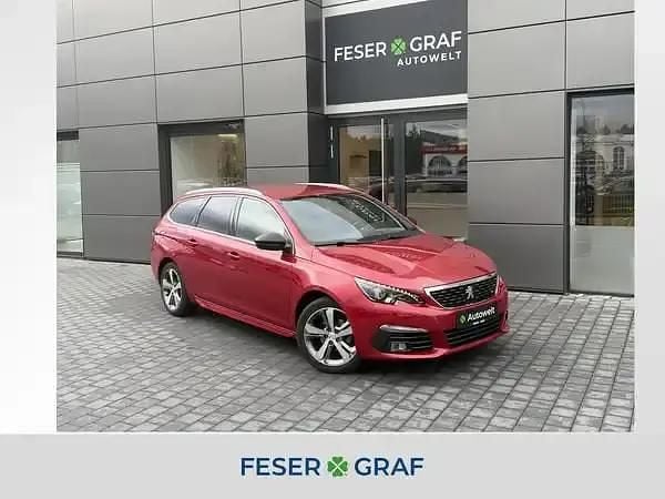 Gebraucht Peugeot 308 131 PS (96 kW) 2019 Ultimate rot Kombi