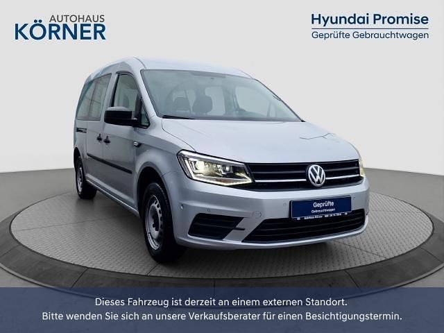 Gebraucht VW Caddy Maxi 102 PS (75 kW) 2019 Silber Van / Kleinbus
