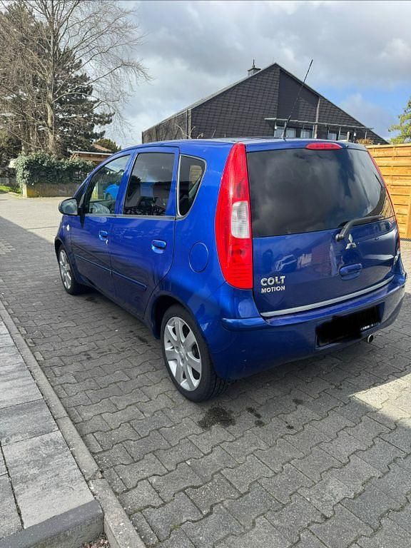 Gebraucht Mitsubishi Colt Motion 95 PS (69 kW) 2007 Blau Van / Kleinbus
