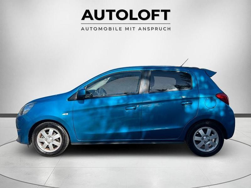 Gebraucht Mitsubishi Space Star 80 PS (58 kW) 2014 Blau Van / Kleinbus