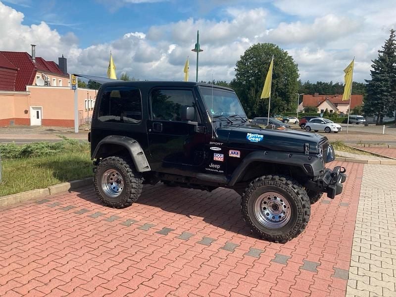 Schwarz Gebraucht 2006 Jeep Wrangler Sport SUV | 25.000 € (Teuer) - Bild 1/4