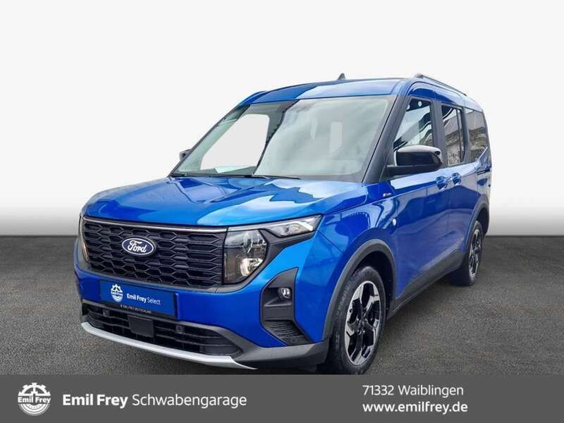 Desert island blue metallic Neu 2024 Ford Tourneo Courier Active Van / Kleinbus | 25.888 € (Fairer Preis) - Bild 1/4