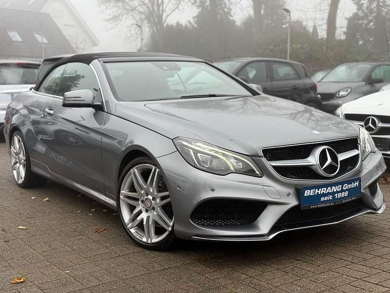 Silber Gebraucht 2014 Mercedes E400 AMG Cabrio | 26.680 € (Teuer) - Bild 1/4